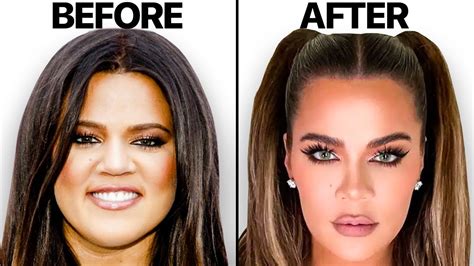 chloe kardashian fake photo|khloe kardashian new face.